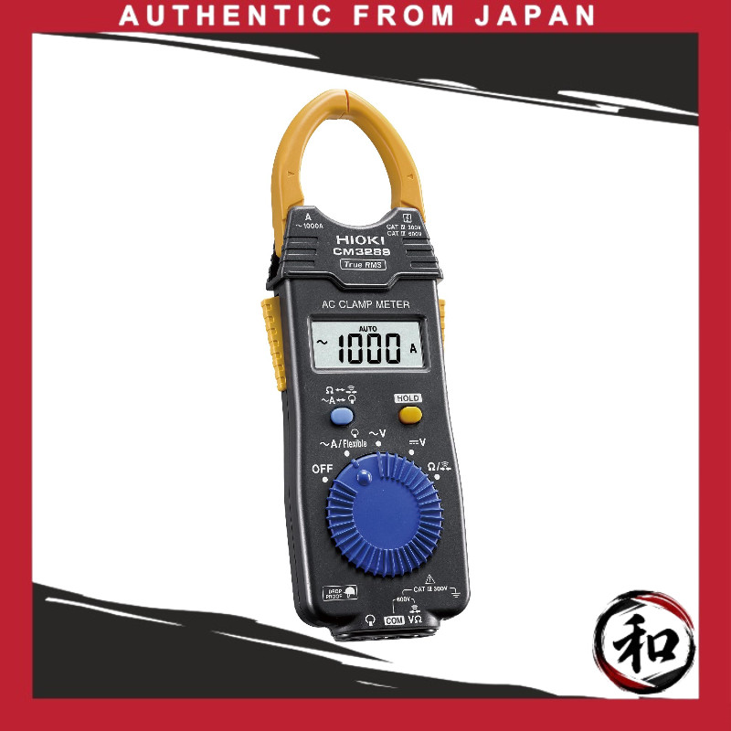 HIOKI Alicate Amperímetro AC CM3289 True RMS 【Direto do Japão】