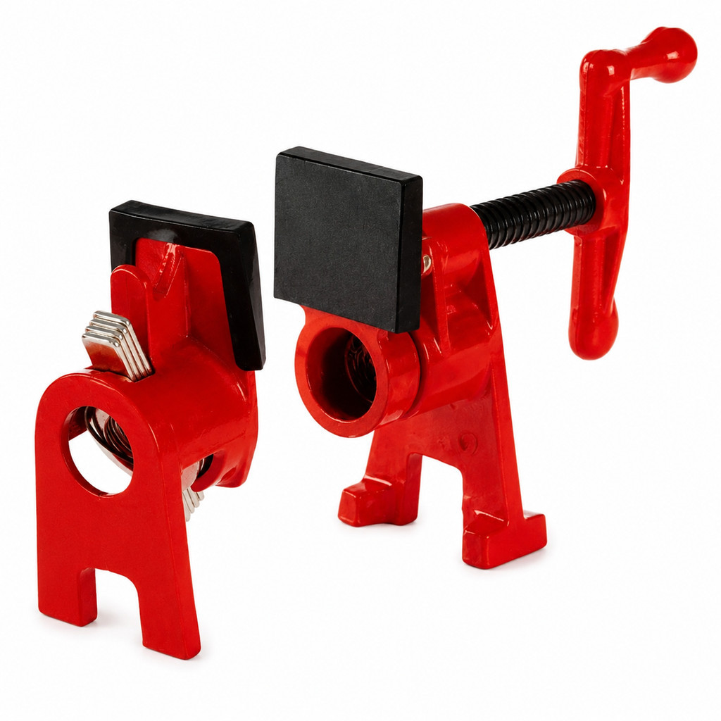 Grampo Sargento Para Tubos 3/4 Pipe Clamp Para Tubulação