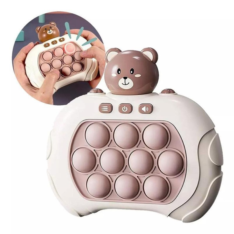 Jogo Pop It Game Eletrônico Interativo  Fidget Toys Sensorial Crianças Controle Push Quick
