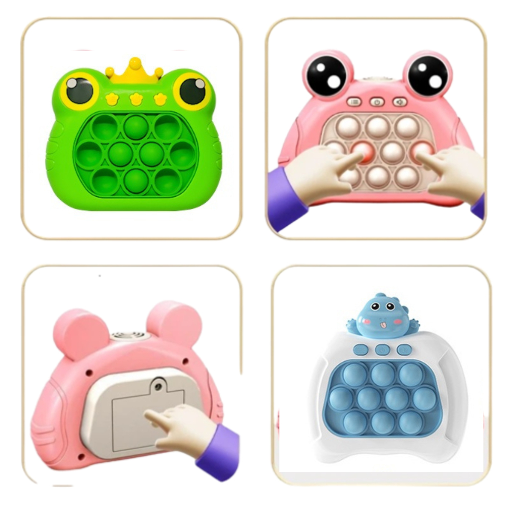 Jogo Pop It Game Eletrônico Interativo Fidget Toys Anti Stress Ansiedade Crianças Controle Push Fast Quick