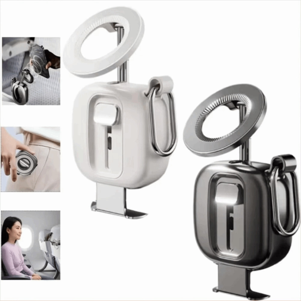 Suporte Dobrável Para Telefone , Portátil Ajustável Universal 720 ° Giratório De Viagem