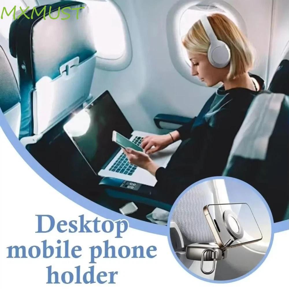 Suporte Para Telefone MXMUST , 720 ° De Dobrável Ajustável Com Rotação , Gancho Mosquetão