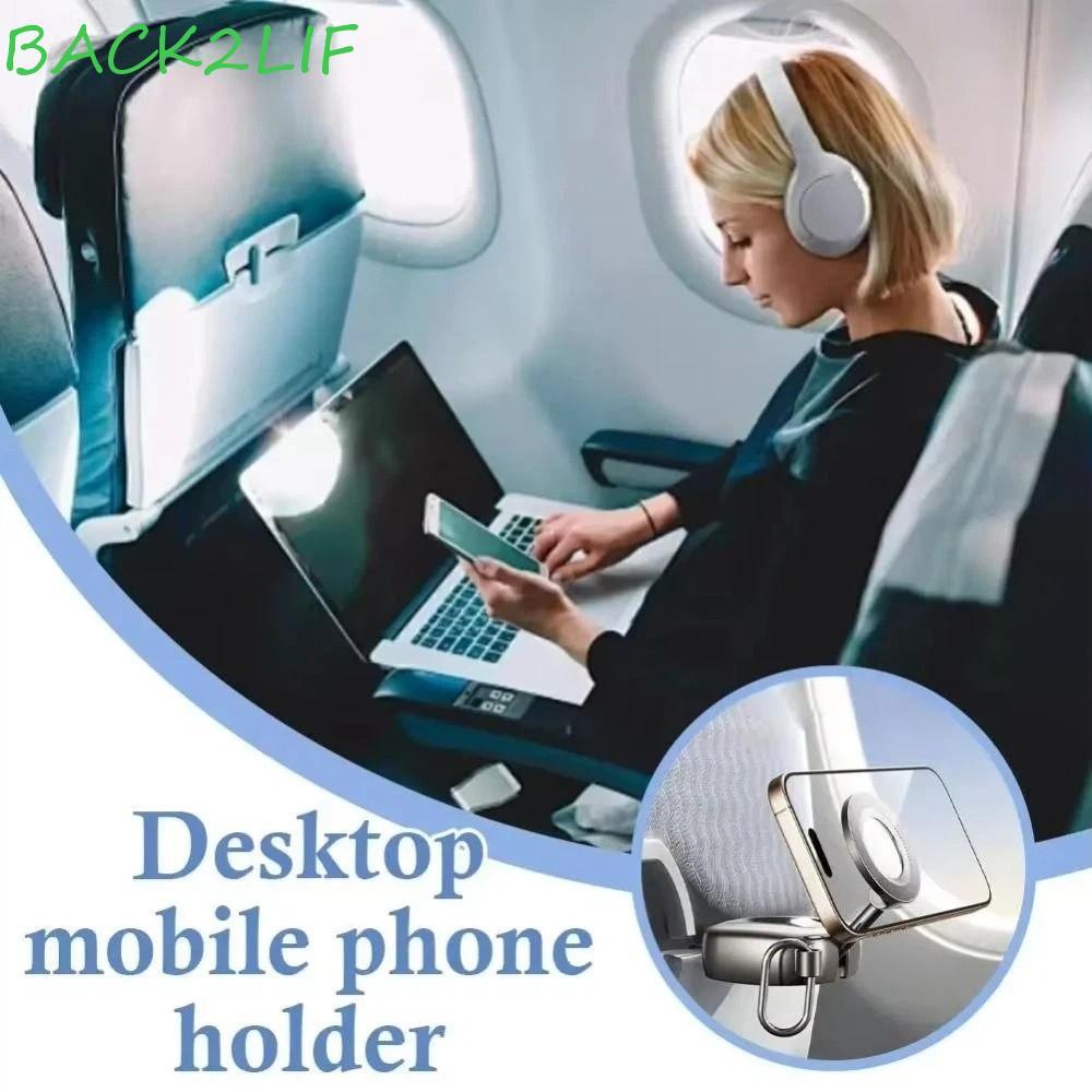 Suporte Para Telefone BACK2LIF , 720 ° Dobrável Ajustável Com Rotação , Universal De Viagem