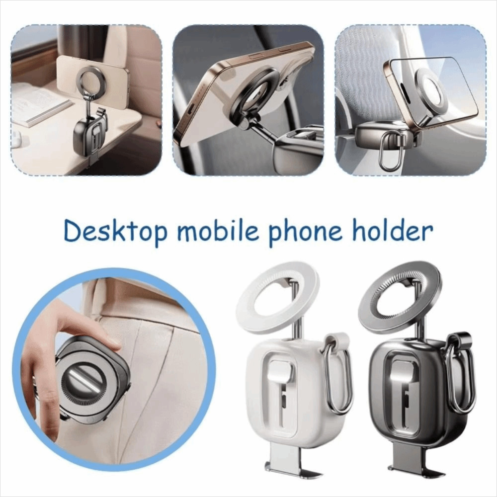Suporte Para Telefone , Antiderrapante 720 ° Dobrável Giratório Compacto Universal Celular