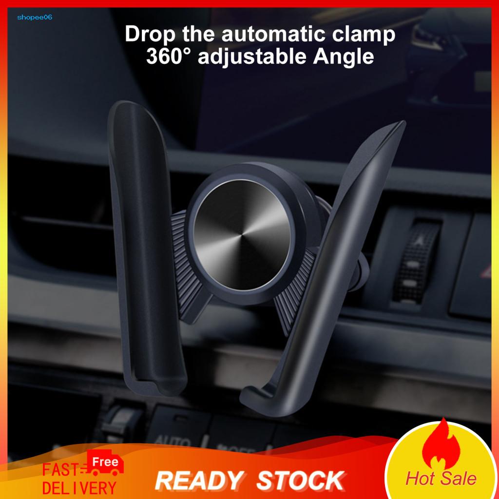 Armrest Phone Mount 360-degree Adjustable Car Universal Holder for Dashboard Air Vent Windshield – 360° Easy One-hand
