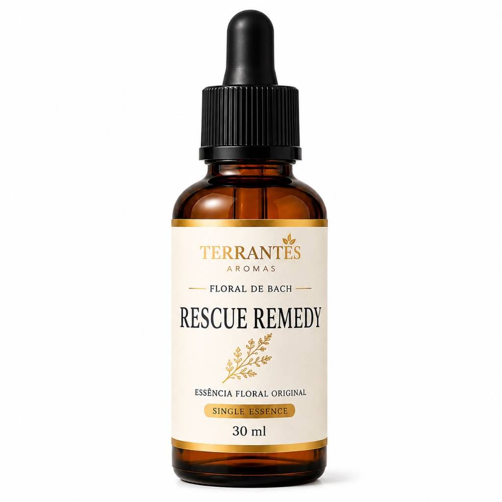Floral de Bach Rescue l 30ml l gotas l Emergencial l Terrantês