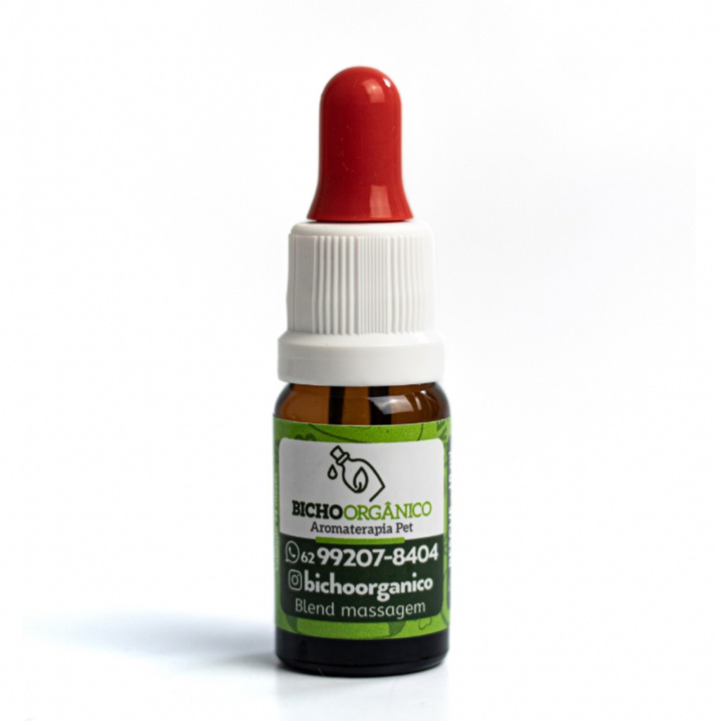 Blend Rescue Massagem 10ml - Calma para Compulsão & Lambedura