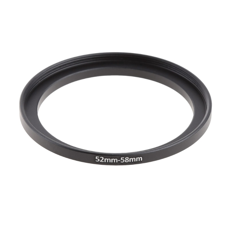Bmico 52mm-58mm Filtro Step Up Rings Adaptador Lente Anéis