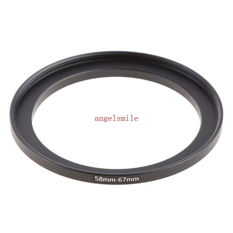 Adaptador Anel Filtro Lente Câmera Metal Step Up Down Para DSLR Preto