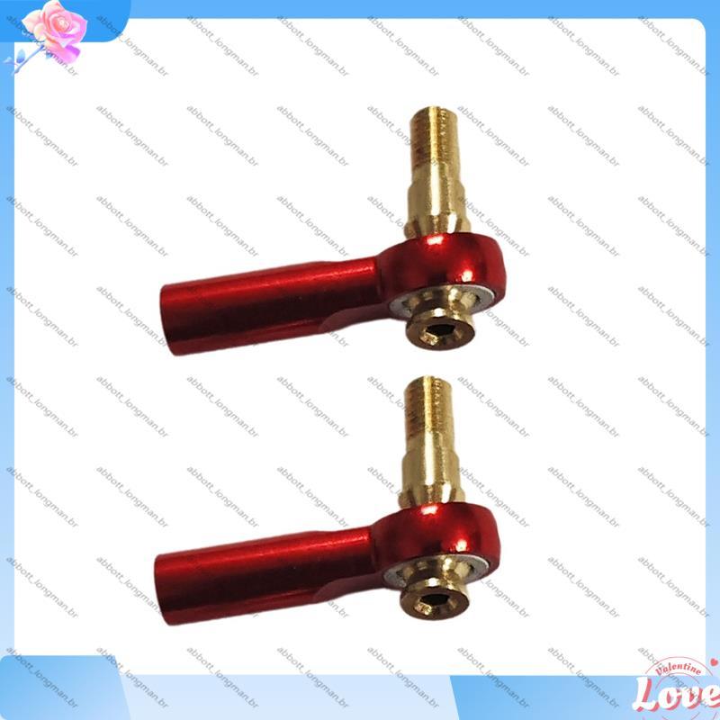 [Quick A] M3 Metal Ballhead Localização Pull Rod 2mm Tie Servo Link M3/M2 T Modelo Peça De Conexão De Barco