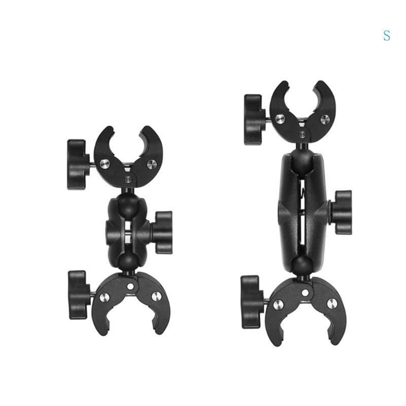 S 25mm Ballhead Para Cabeça Braçadeira Kit Motocicleta C Clipe Suporte Câmera Ação