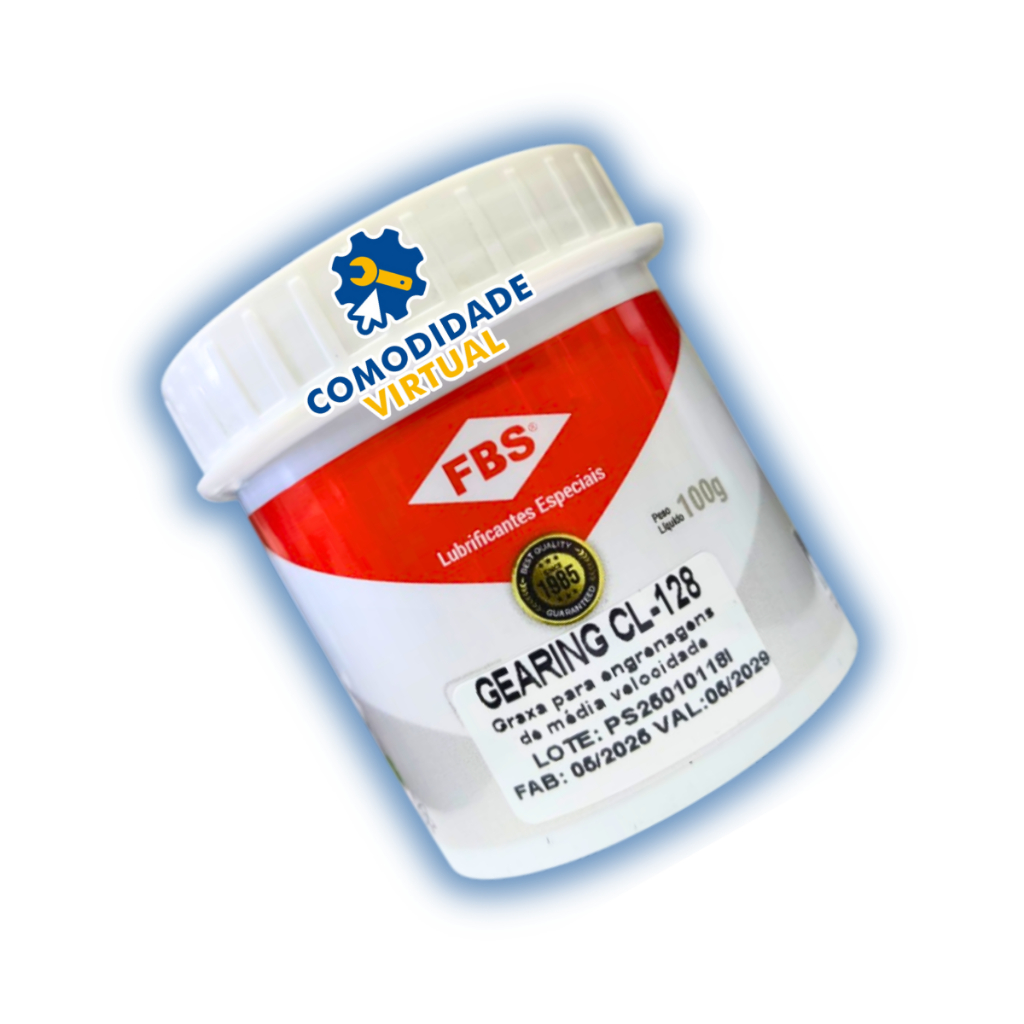 Graxa Para Engrenagem Coroa e Pinhão Média Velocidade - Gearing CL128 100g