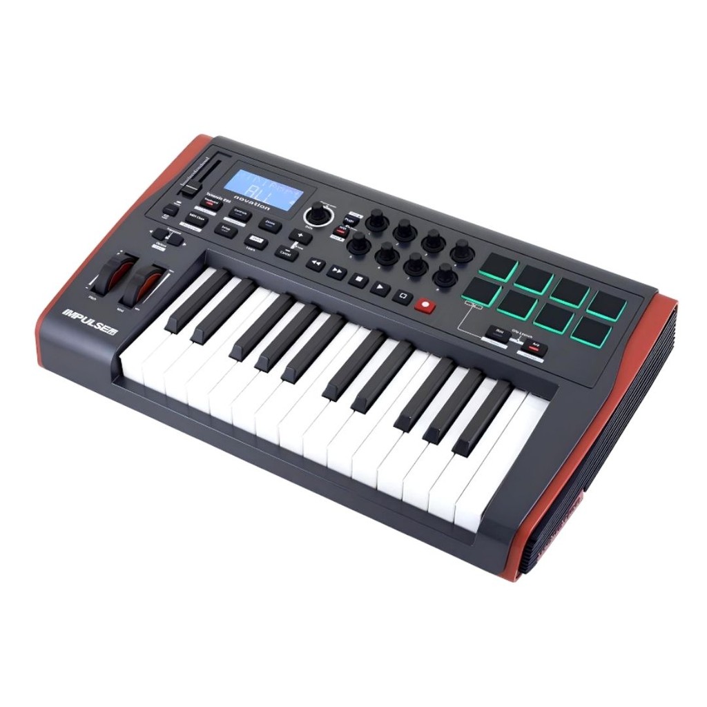 Teclado Controlador Novation Impulse Usb 25 Teclas Midi