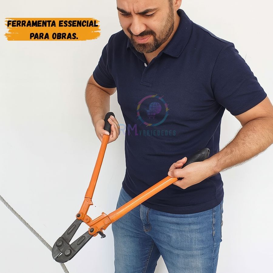Alicate Corta Vergalhão Cadeado Corrente Ferro 18