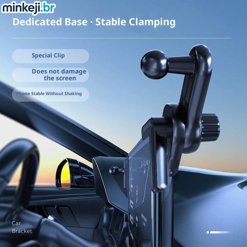 Milleji Universal Car Display Screen Braet 16mm Base De Cabeça Esférica Adaptador Antiderrapante Adequado Para Telefone