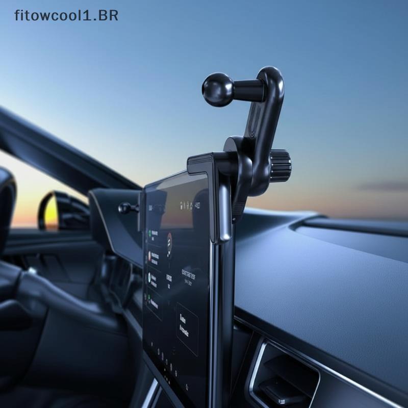 FCBR Universal Car Display Screen Holder 16mm Base De Cabeça Esférica Braet Resistente A Arranhões Para Telefone GPS Mou