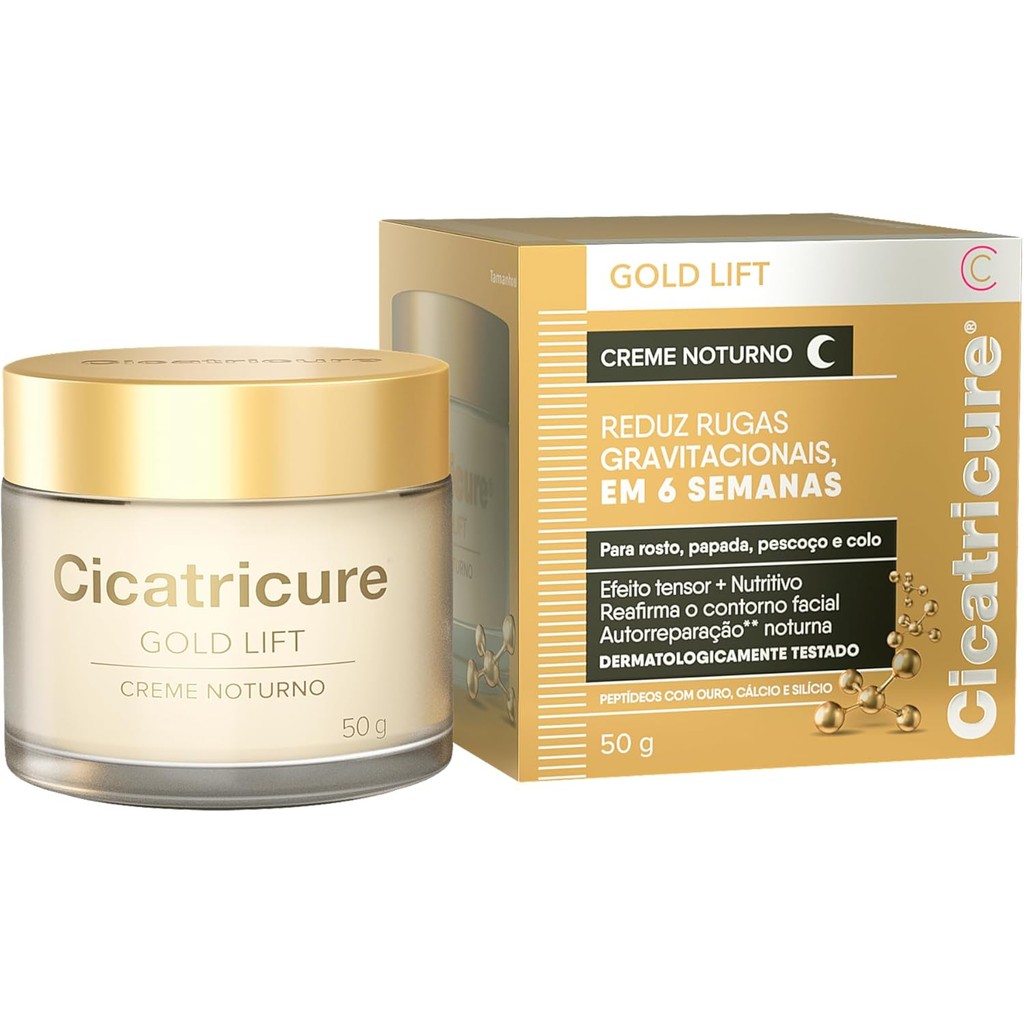 CICATRICURE GOLD LIFT NOITE 50GR