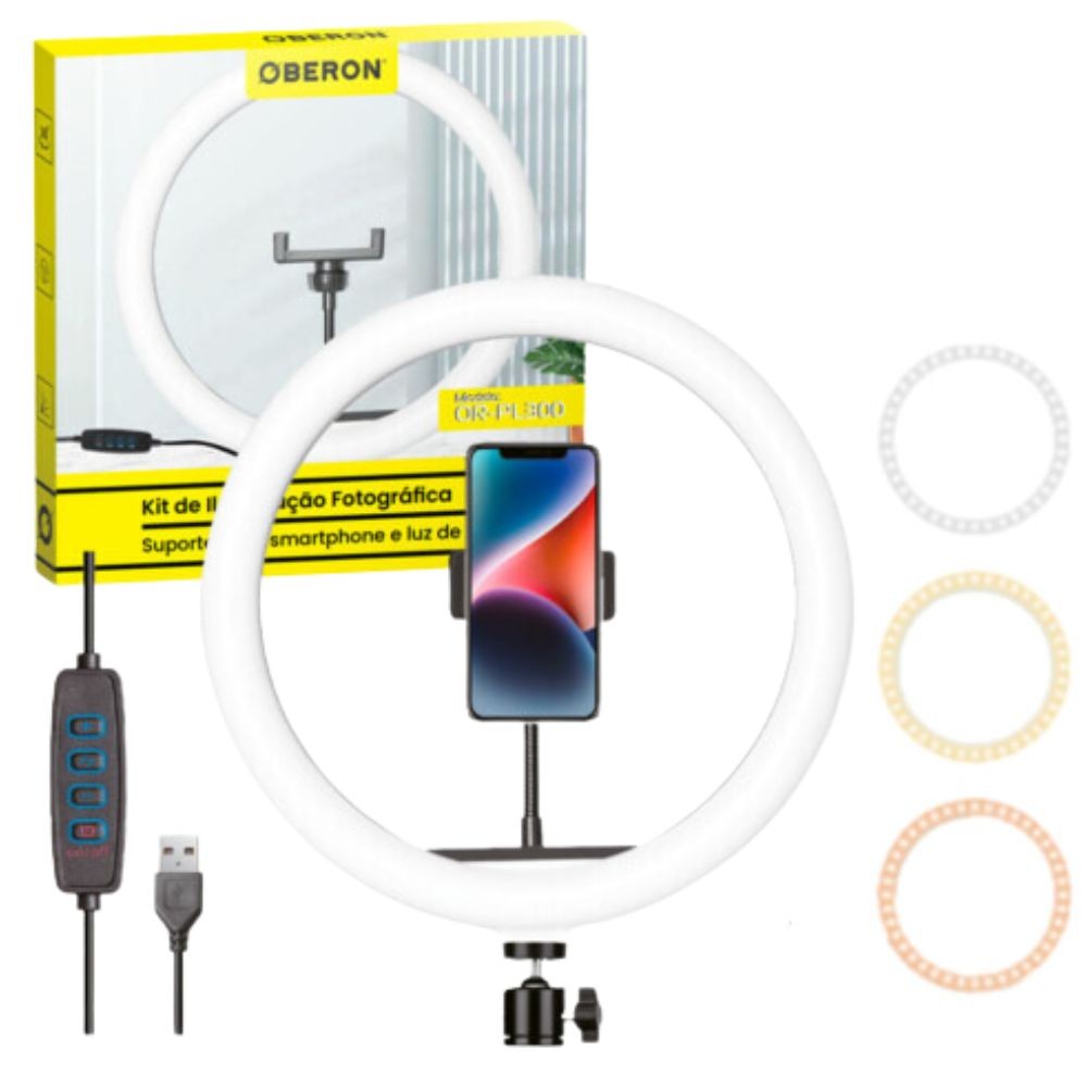 Iluminador Ring Light 12