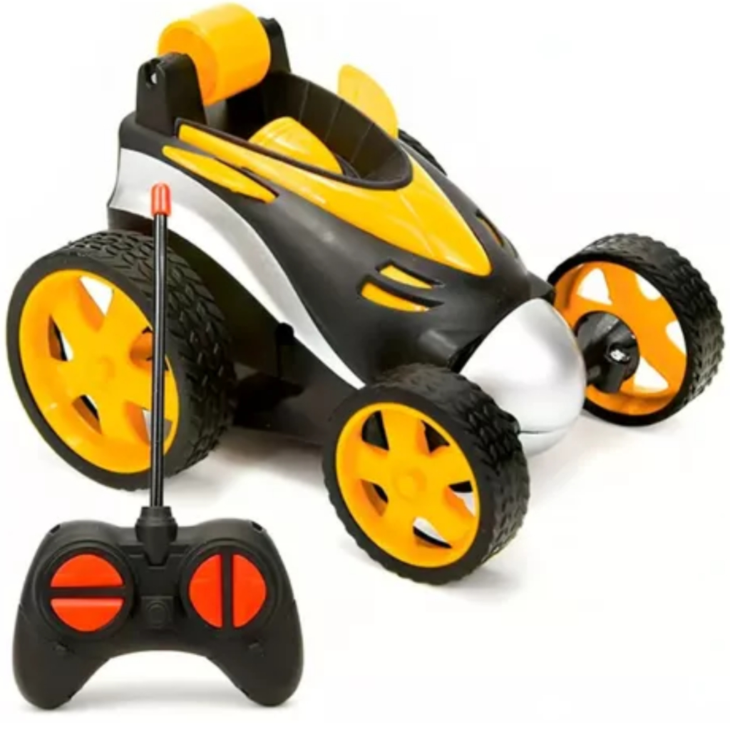 Carrinho Brinquedo Carro Controle Remoto Luz 360 Gira Car