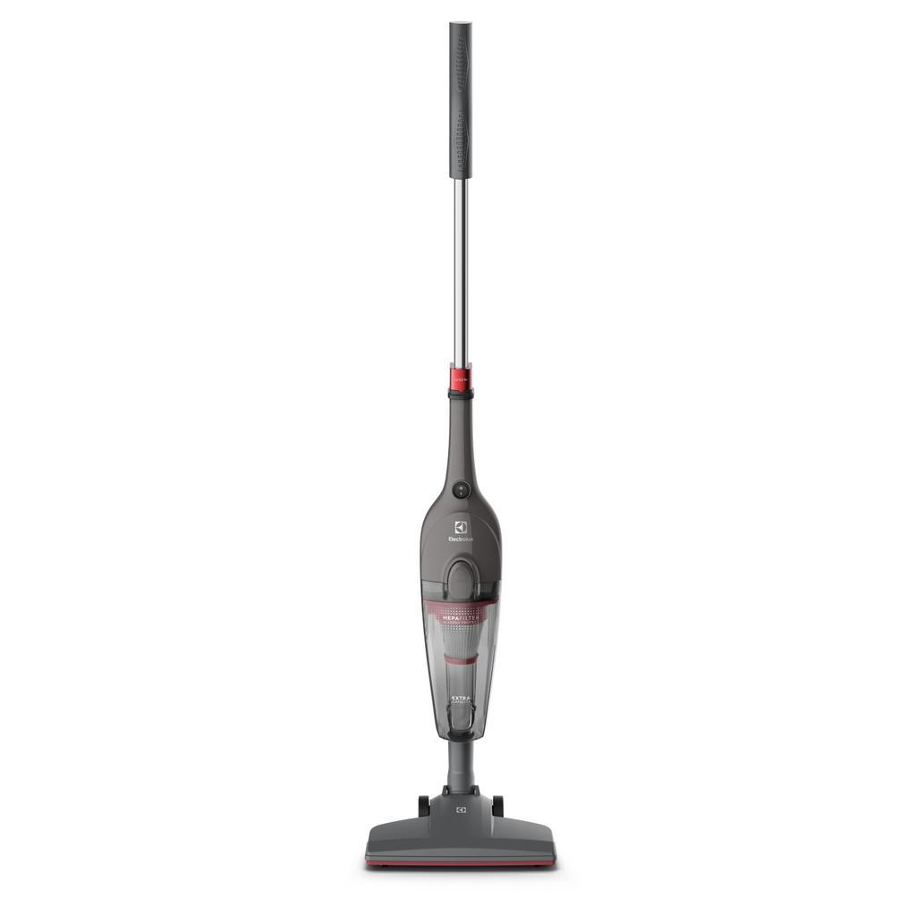Aspirador de Pó Vertical com Fio Electrolux -1450W 2 em 1 Ultra Filtro HEPA Cinza - (STK15) - Completo