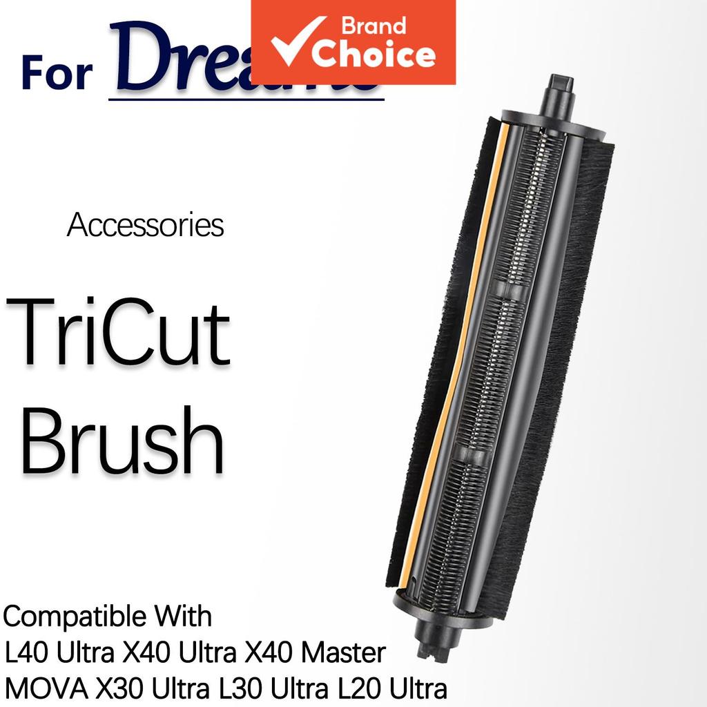 Compatível com Dreame L40 Ultra X40 Ultra X40 Master MOVA X30 Ultra L30 Ultra L20 Ultra Robô Aspirador, Escova de Rolo