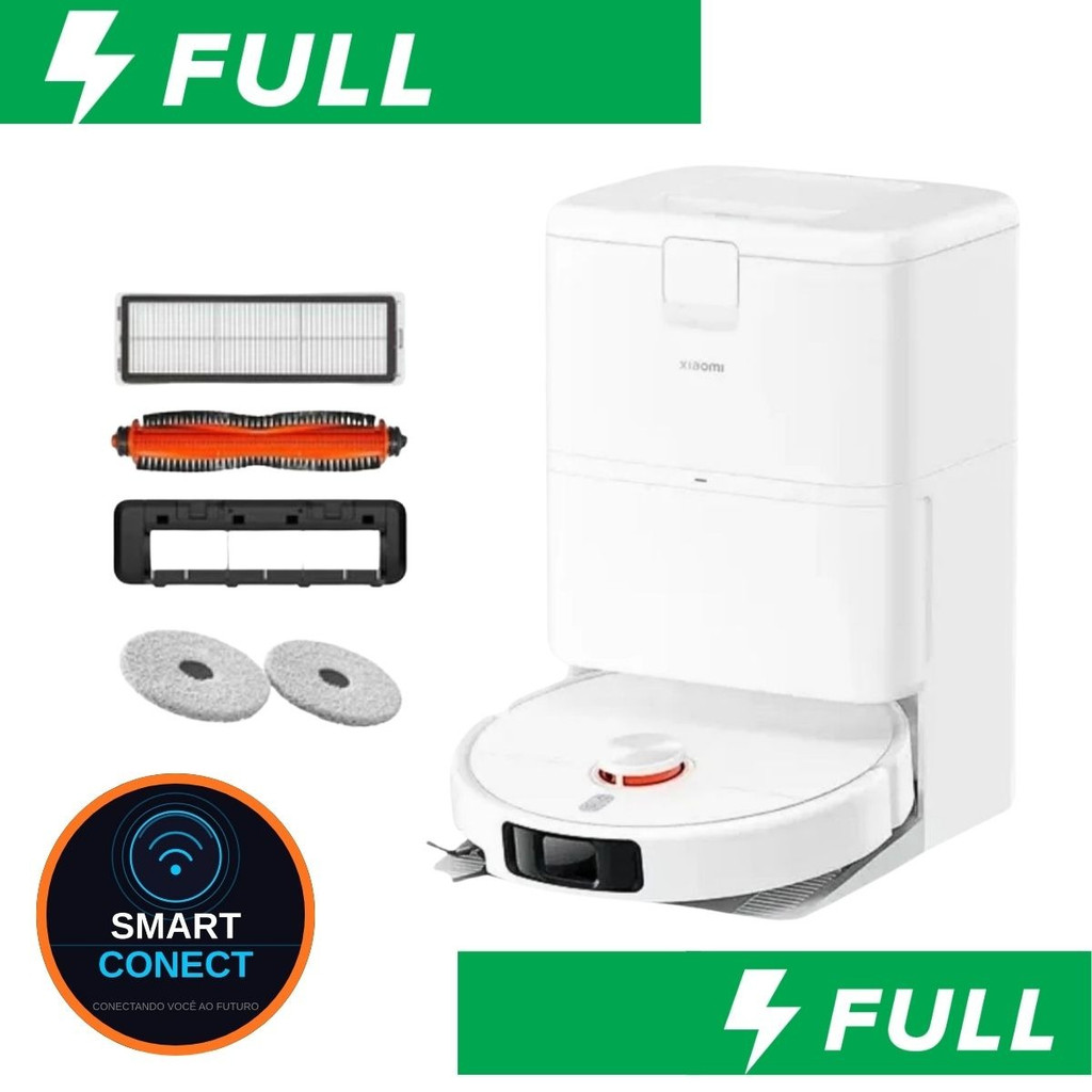 Robô Aspirador H50 Pro 15000Pa Ultra Potente Base Auto Limpante Mapeamento Inteligente 2026 original lacrado