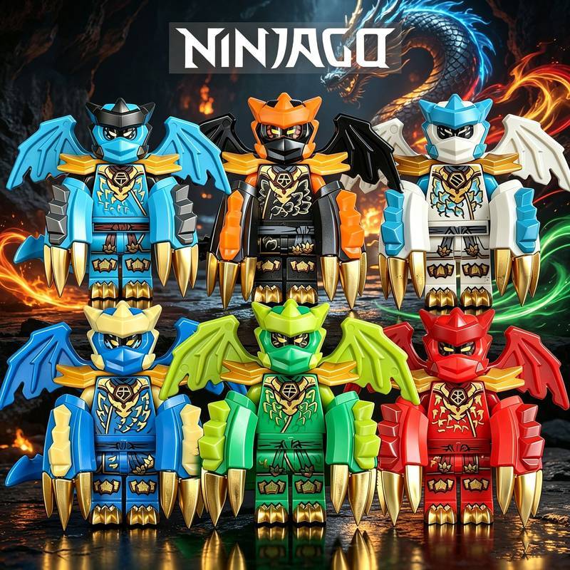 2026 New Ninjago Rise of Dragon Dragon Form Series Dragon Claw Dragon Foot Third-Party Accessories PSYg