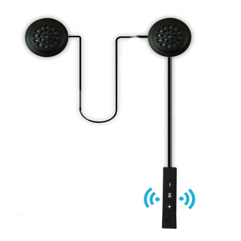 Fone De Ouvido e Microfone De Capacete Pra Moto Bluetooth Sem Fio