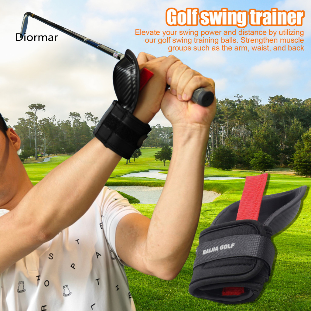 Golf Shot Accuracy Improvement Swing Trainer Wrist Brace for Beginners – Training Aid Posture Corrector Practice Equip
