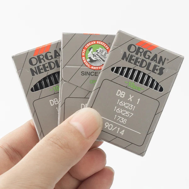 Agulha Organ DBx1 Industrial 16x231 16x257 1738 Lockstitch JACK JUKI 10un Qualidade Japonesa Pronta Entrega