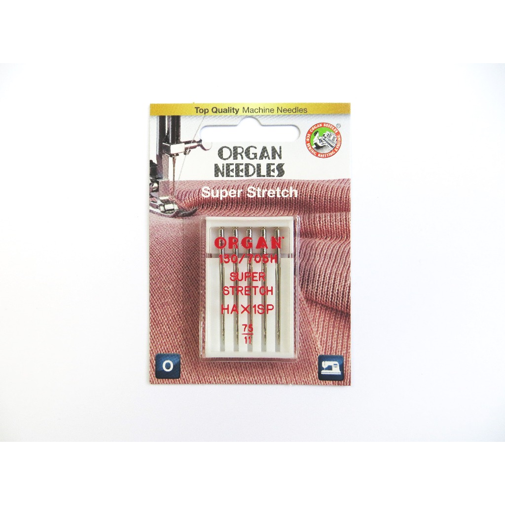 Agulha Doméstica Organ Super Stretch P/ Tecidos Elásticos
