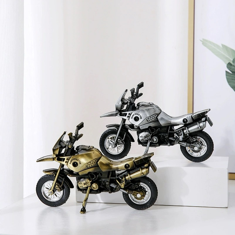 Mini Ornamento Enfeite de Motocicleta Para Decoração Sala Escritório Retrô Vintage