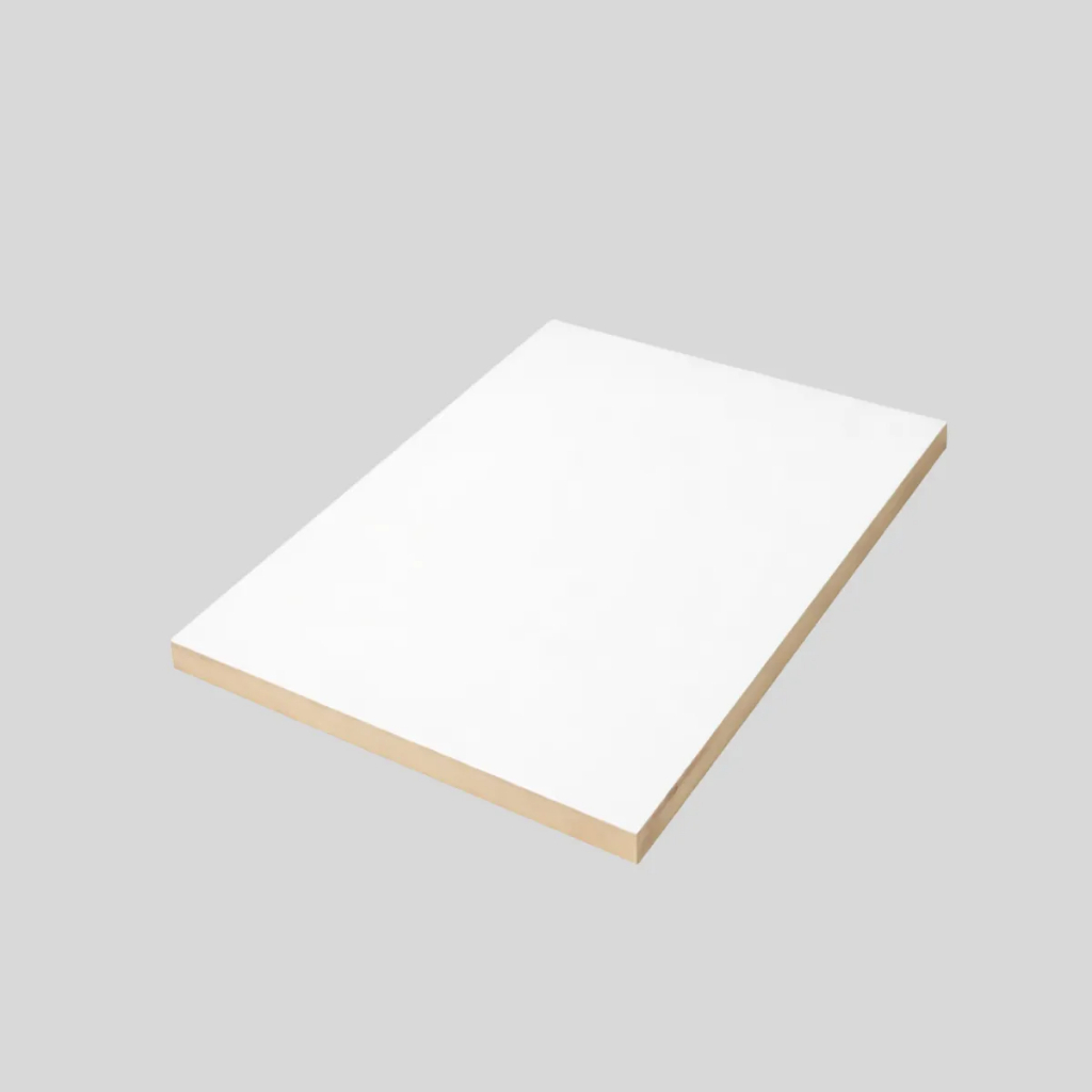 Chapa Branco 60 x 110 MDF 15MM Bordas Fitada Prateleira Tampo Painel Nicho Móveis Placa Marcenaria