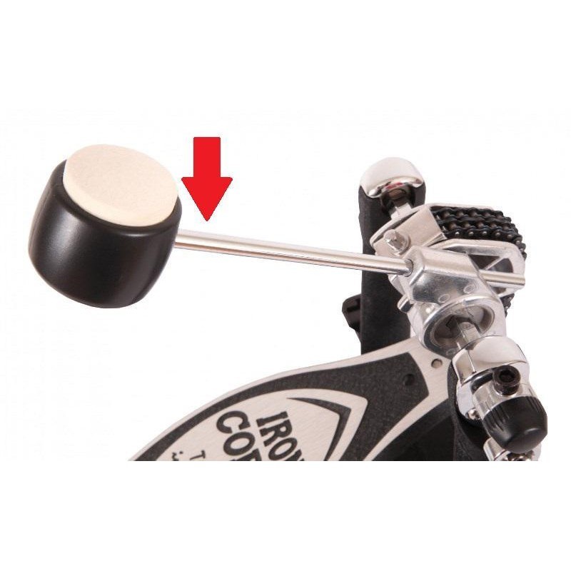 Batedor de Bumbo Tama Dual Sided Beater Felt DS30 de Feltro padrão Iron Cobra 600 e outras marcas