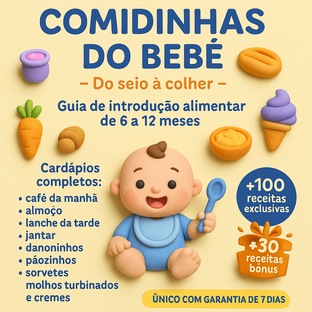 Comidinhas Do Bebê: Do Seio á Colher