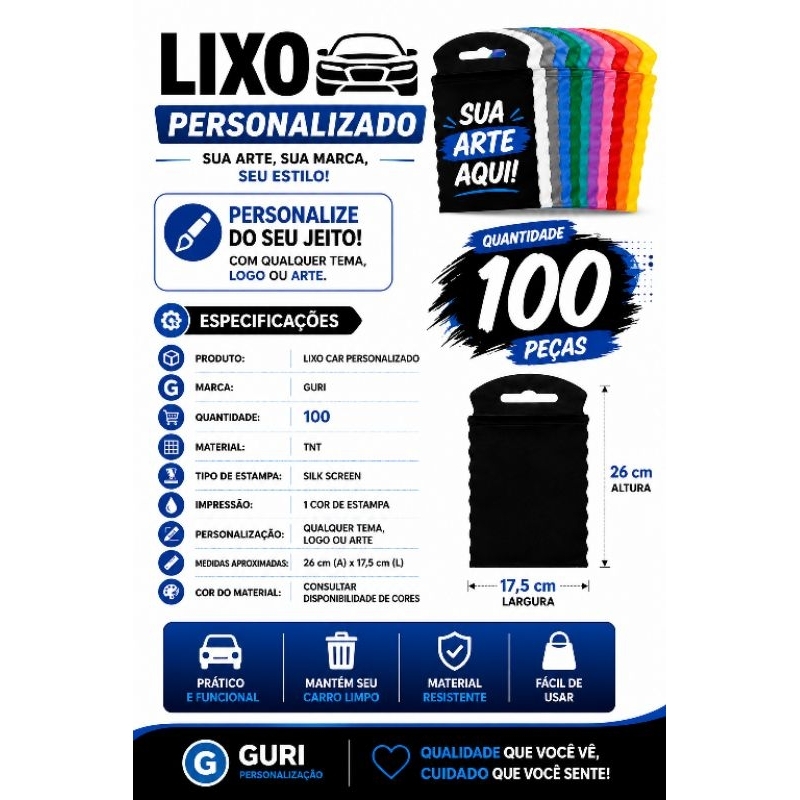 Lixo Car Personalizado