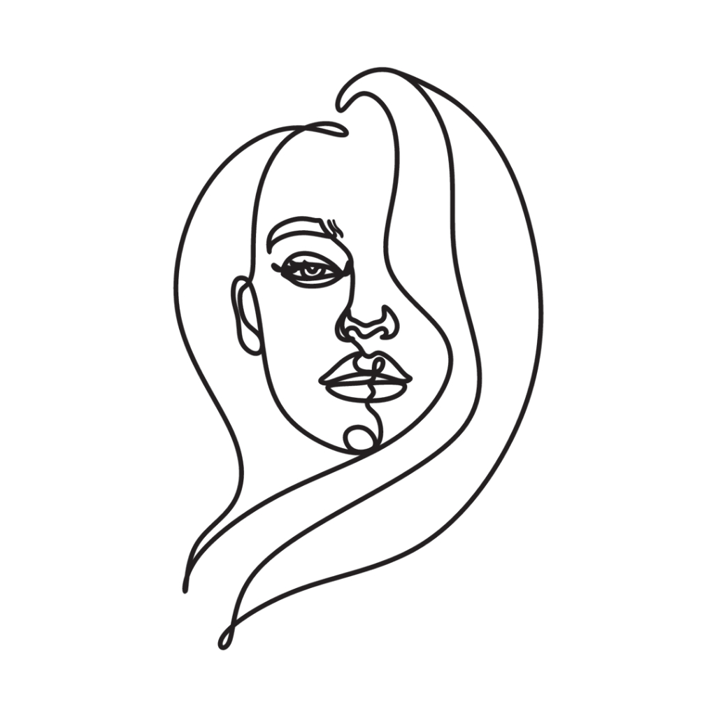 Quadro Decorativo Mulher Curvas Perfil Face Delicada Aplique De Parede Vazado Mdf 3mm