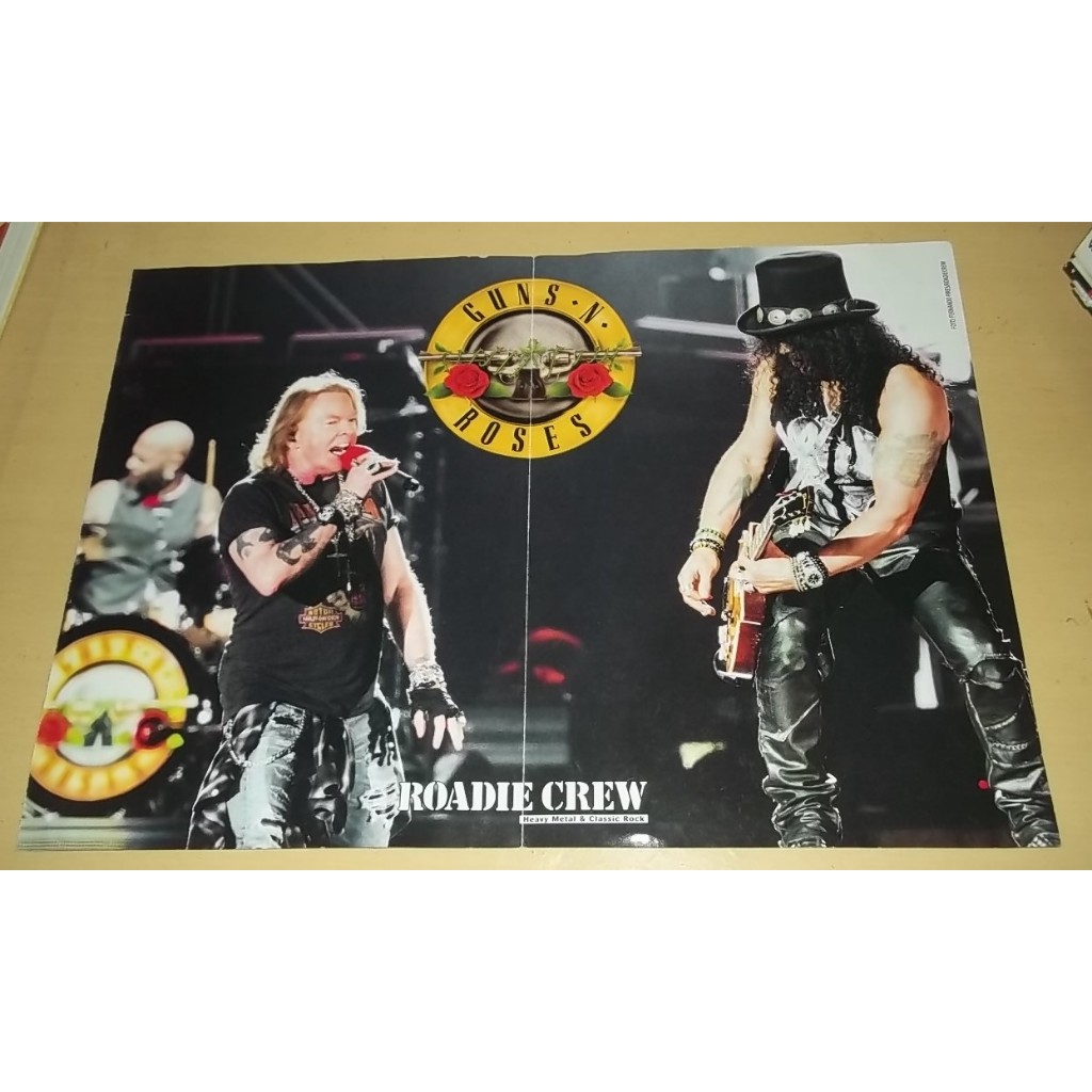 Pôster Guns. N. Roses - Roadie Crew - Heavy & Classic Rock