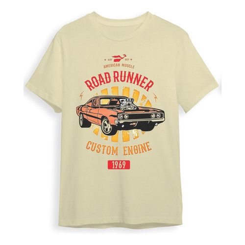 Camiseta Carro Antigo Muscle Car Road Runner Mustang Camaro