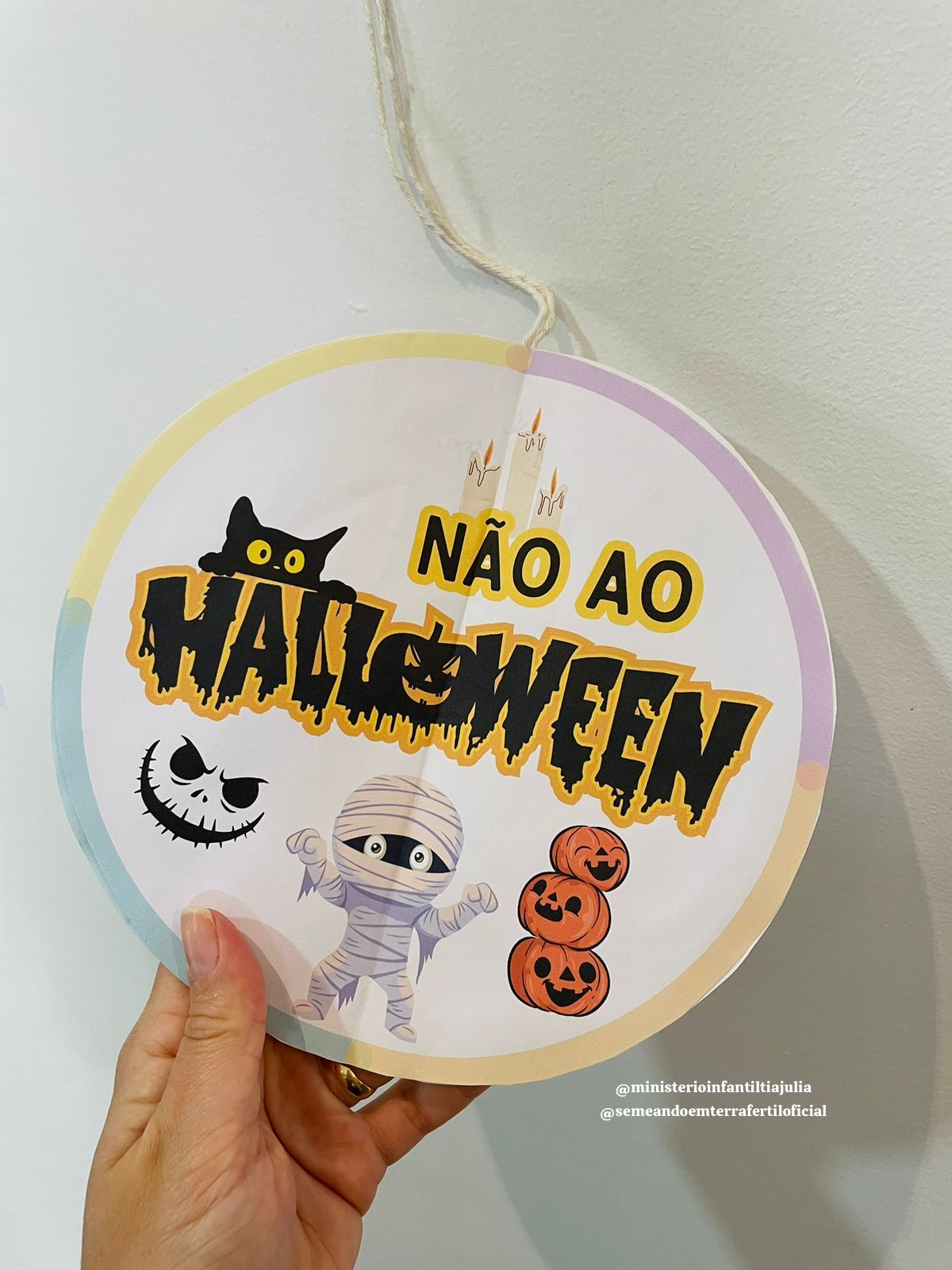 HALLOWEEN NAO ???? EU SOU A LUZ DO MUNDO ????????️