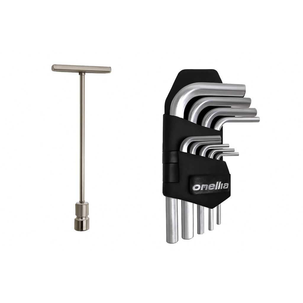 Kit Chave T 17mm e Jogo de Chave Allen 9 peças - Ferramentas Essenciais para Seu Trabalho!