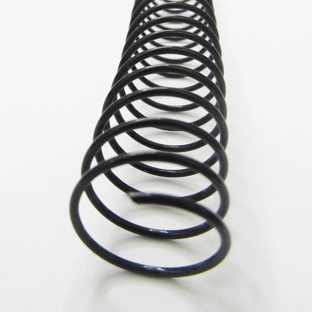 Espiral para Encadernação Metal Preto A4 17MM 100fls 30un