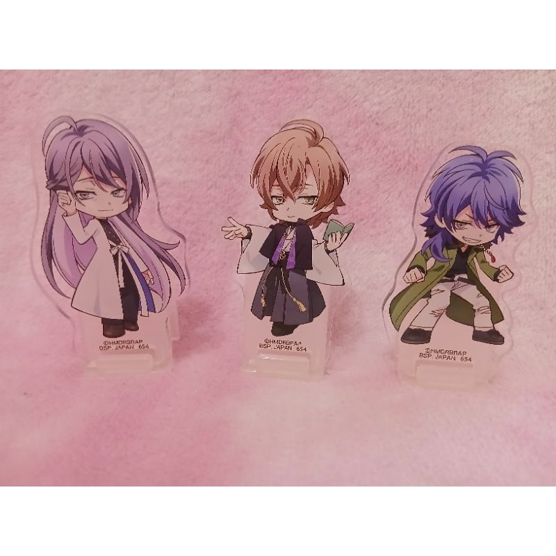 Hypnosis Microphone Produtos Originais, Hypmic stands de acrílico importados, chaveiros de acrílico, Figures de acrílico