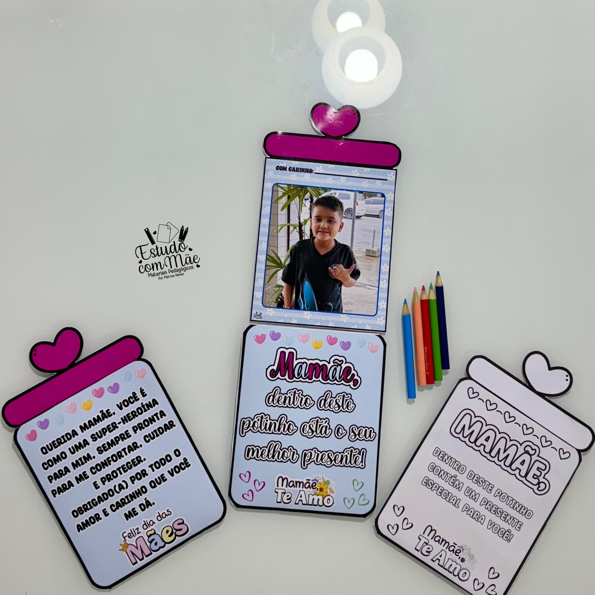 Potinho de amor da mamãe