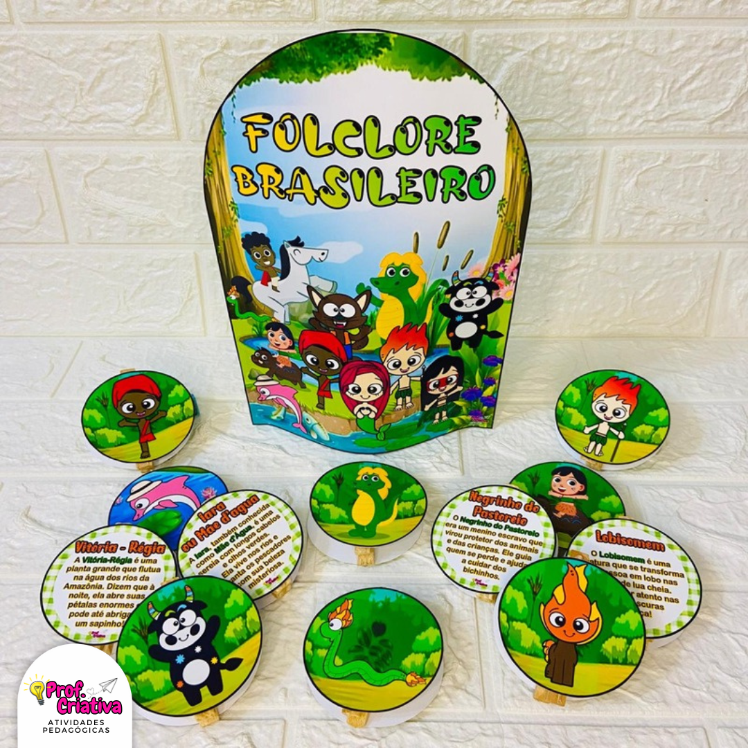 LUVA DE HISTÓRIA - LENDAS DO FOLCLORE BRASILEIRO - ???? PROF CRIATIVA