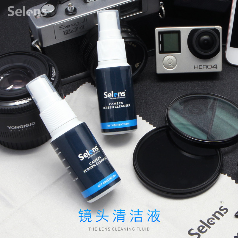 Selens lente líquido limpeza lente líquida suprimentos de limpeza de água câmera Slr limpador de tela Digital