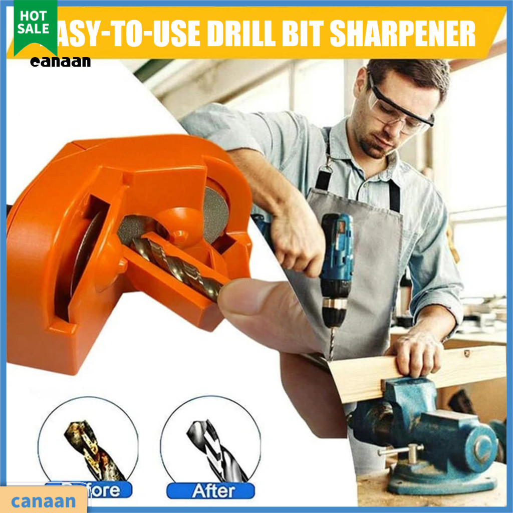Portable Drill Sharpener Cobalt Bit Sharpening Tool Multi-purpose – Wear-resistant Efficient Quick Grinding for Precis