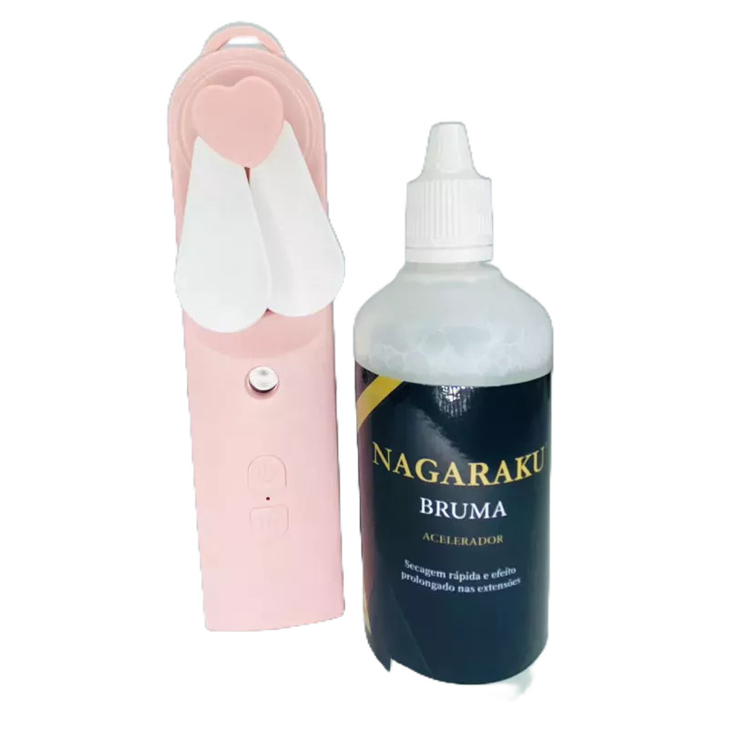 Kit nano mister ventilador 2x1 + bruma Nagaraku