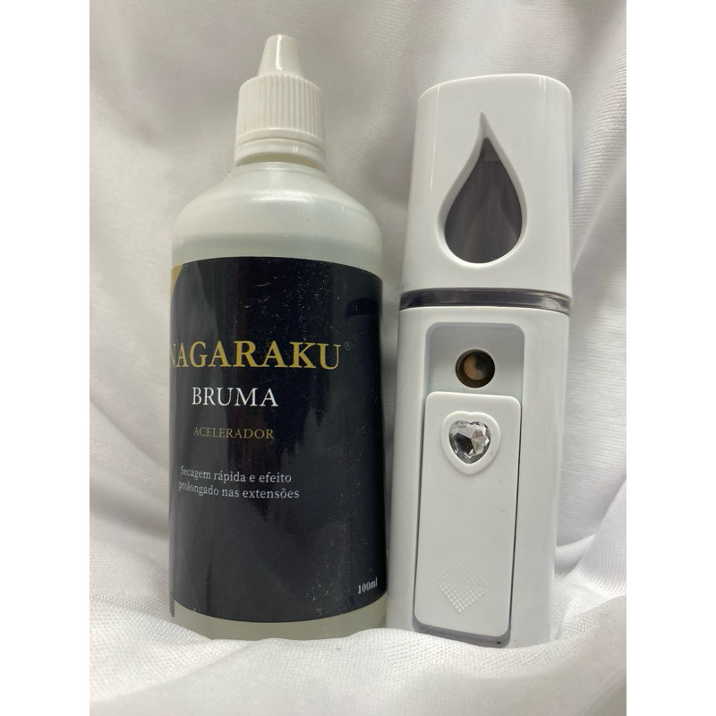 Kit Nano mister tradicional +Bruma aceleradora de secagem