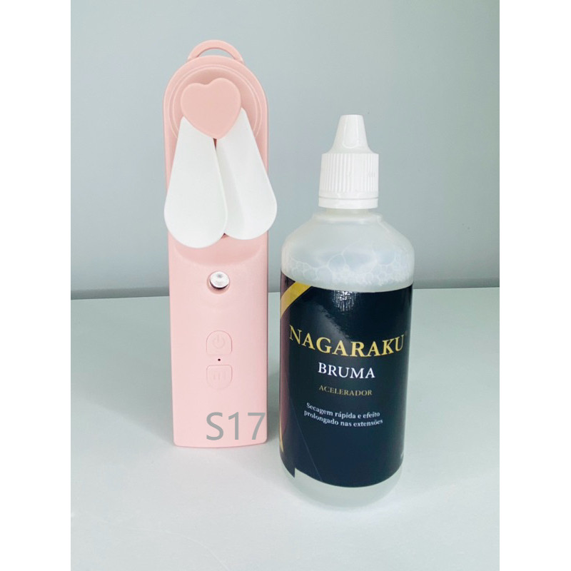 Kit nano mister ventilador 2x1 + bruma Nagaraku (S14)